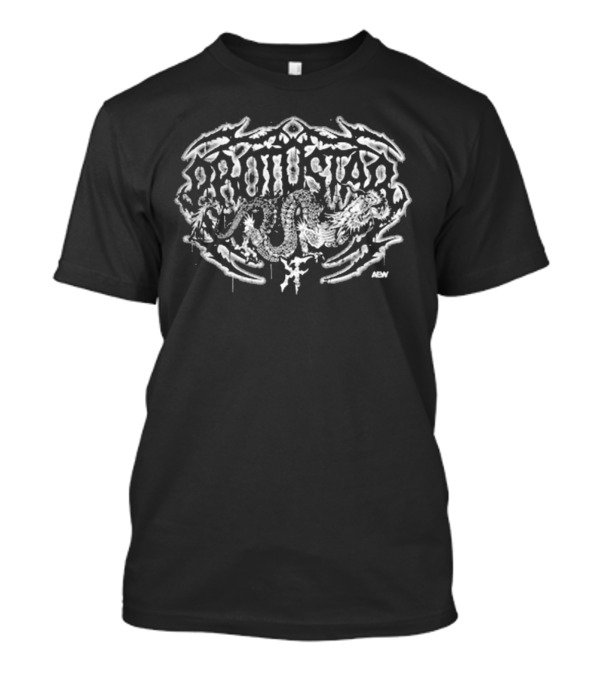 AEW Kyle Fletcher Protometal Dragon T-Shirt