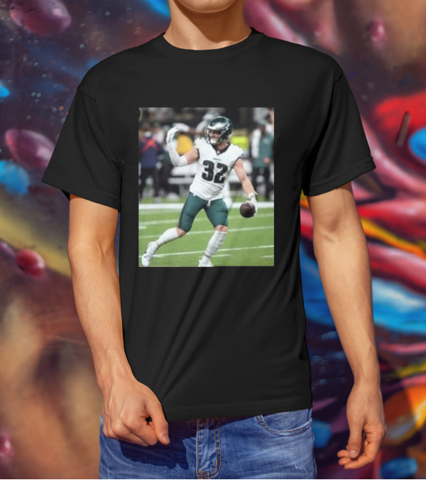 Nick Sirianni Wearing Reed Blankenship Philadelphia Eagles Football Jersey T-Shirt