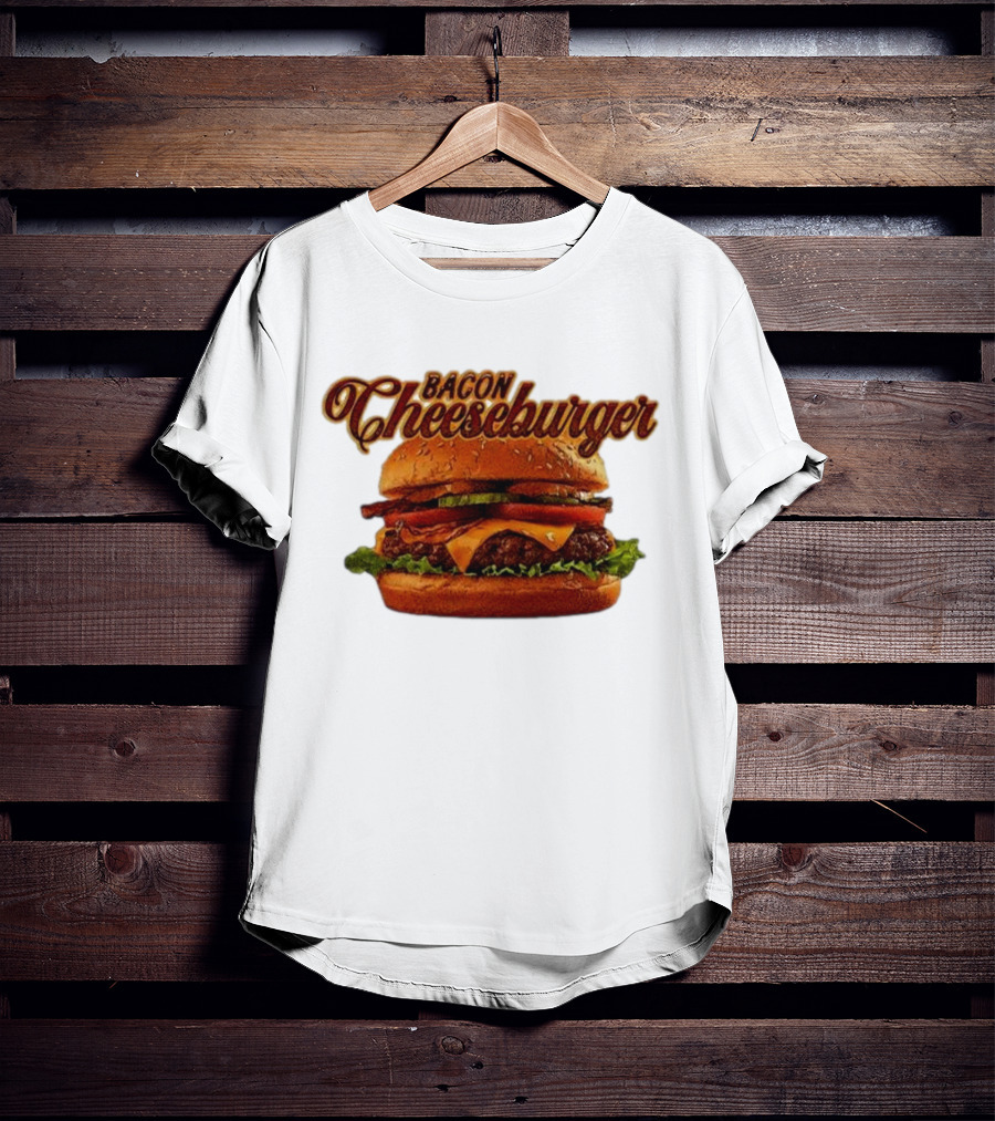 Bacon Cheeseburger Classic Stack T-Shirt