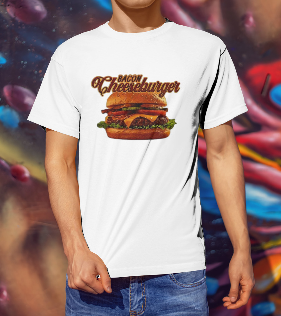Bacon Cheeseburger Classic Stack T-Shirt
