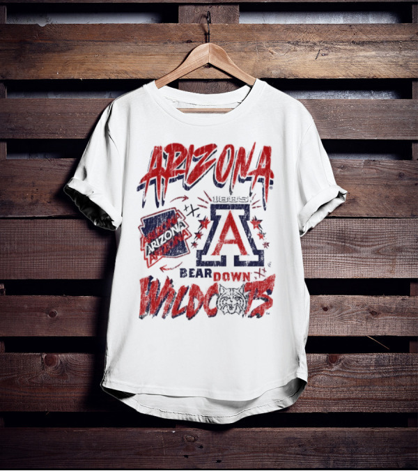 Arizona Wildcats 1885 Bear Down Wildcats T-Shirt