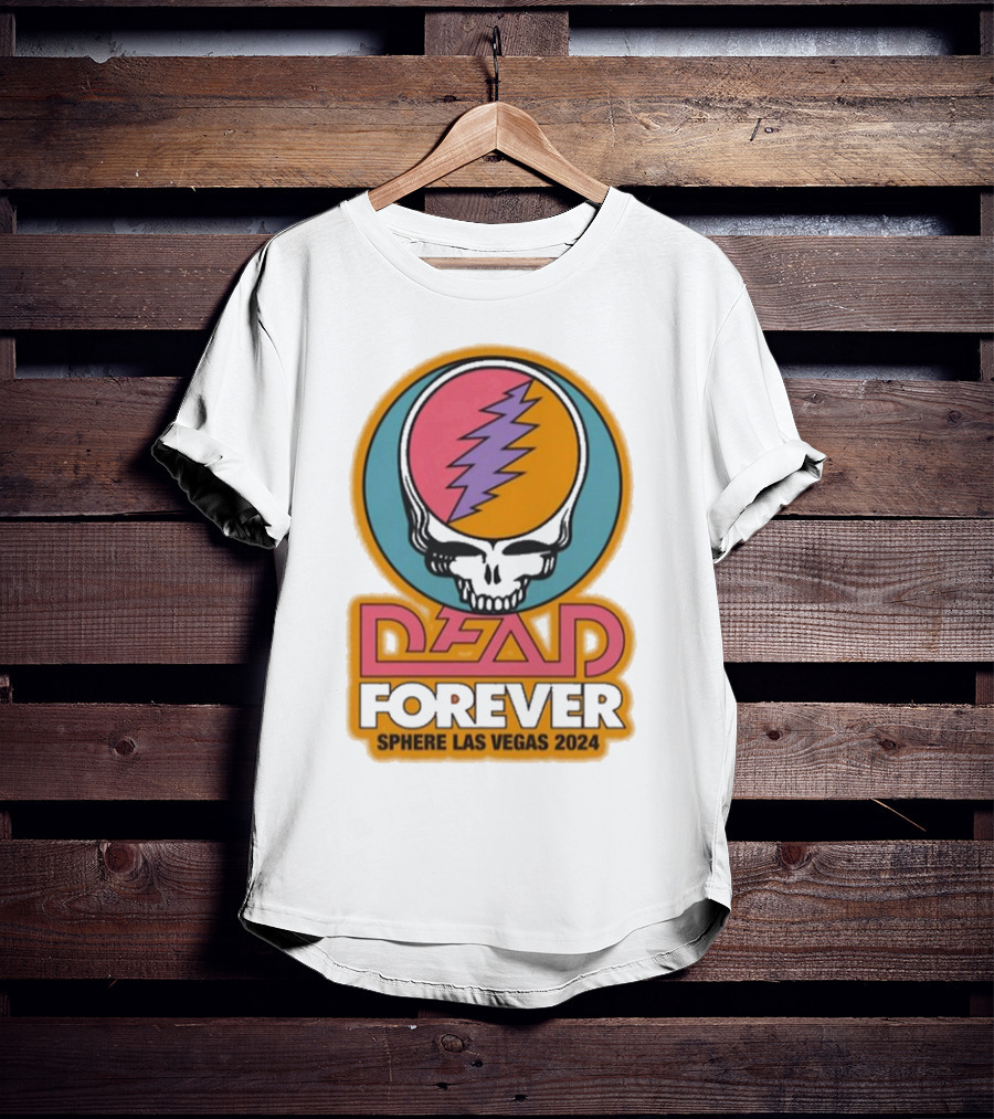 Dead And Company Dead Forever Skull Sphere Las Vegas T-Shirt