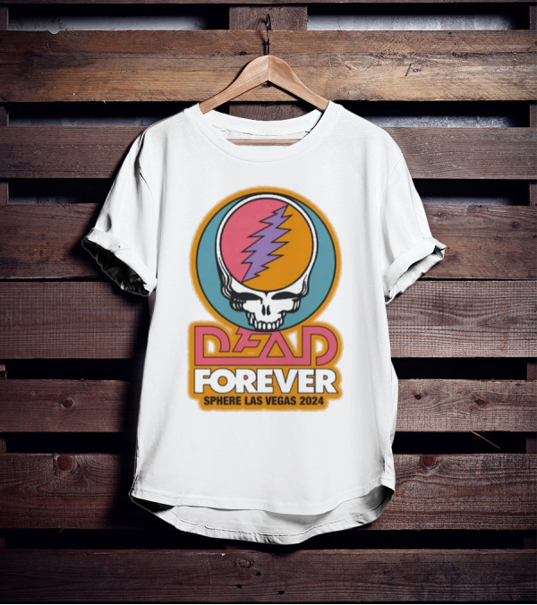 Dead And Company Dead Forever Skull Sphere Las Vegas T-Shirt