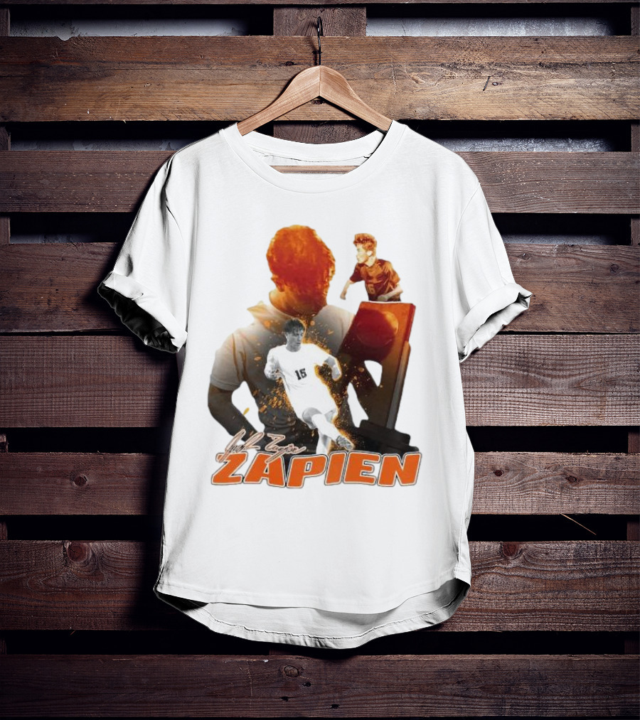 Jacob Zapien Soccer Star Player Signature And Trophy T-Shirt