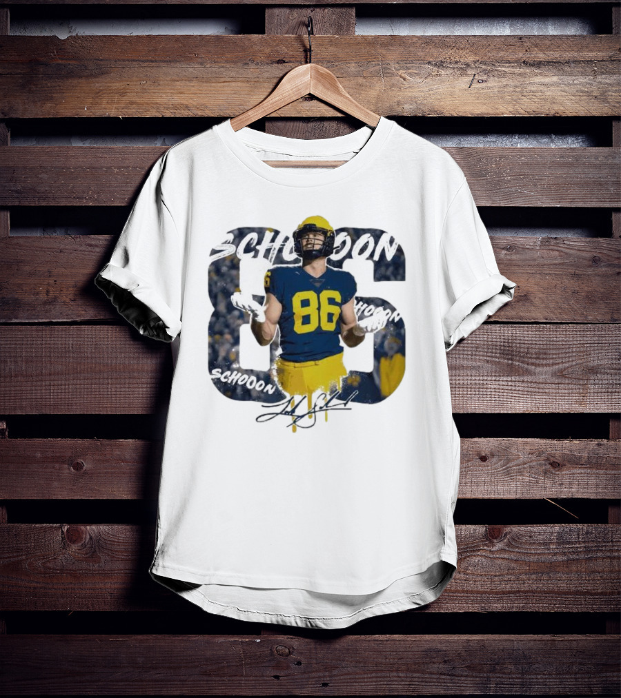 Schoonmaker Number 86 Signature Jersey T-Shirt