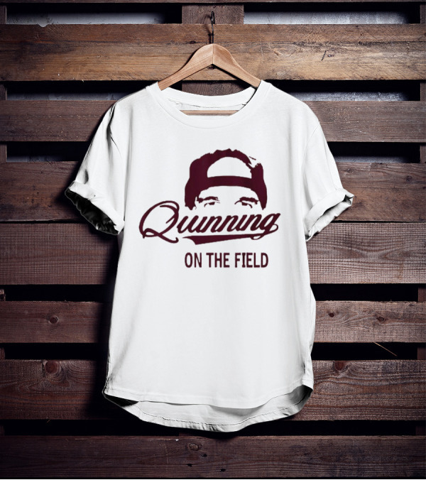 Quinning On The Field Washington Commanders Hat T-Shirt