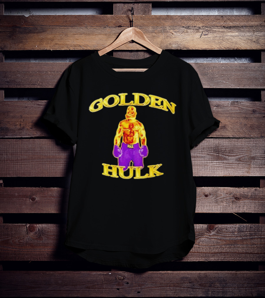 Golden Hulk Boxing Champion Ariel Perez T-Shirt