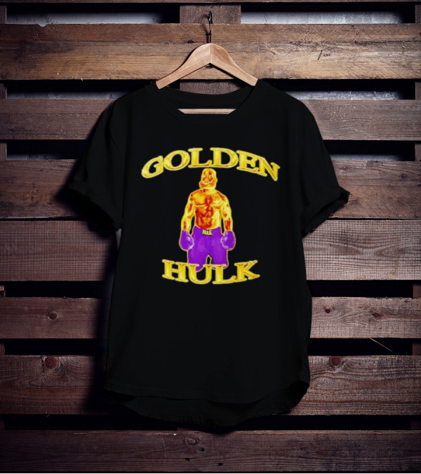 Golden Hulk Boxing Champion Ariel Perez T-Shirt