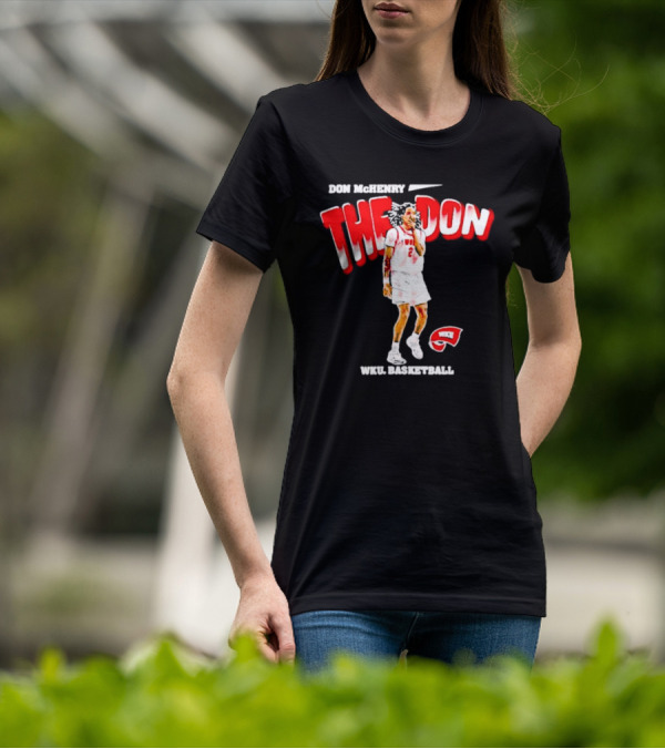Don McHenry The Don WKU Basketball Western Kentucky Hilltoppers Player Cartoon T-Shirt