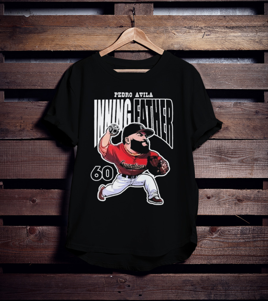Pedro Avila Inning Father Guanhan 60 Team Spirit T-Shirt