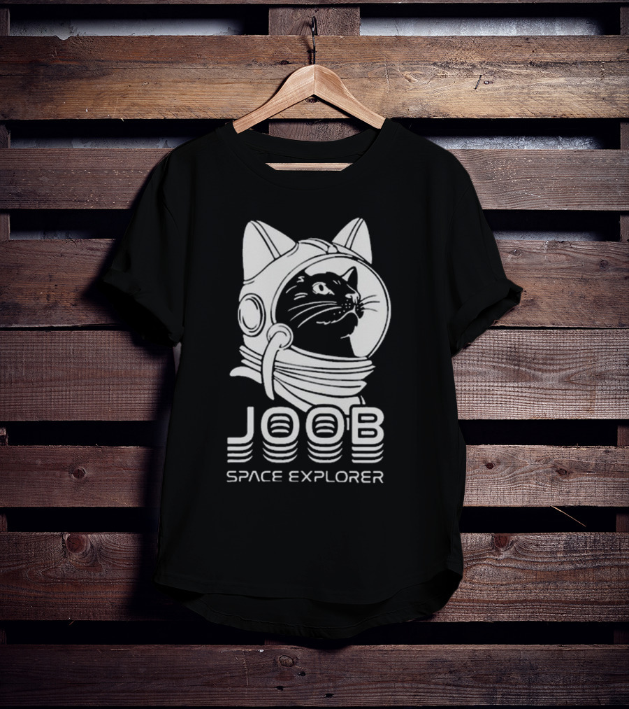 Evan And Katelyn Joob Cat Astronaut Space Explorer T-Shirt