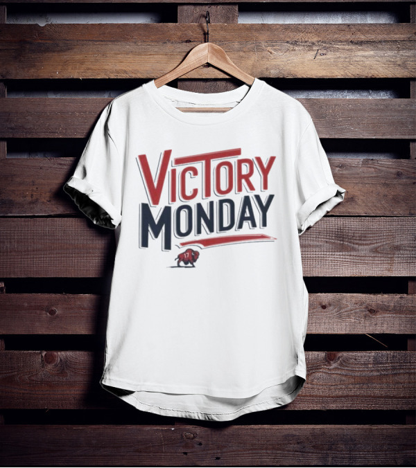 Victory Monday Buffalo Bills Josh Allen 17 Buffalo Football T-Shirt