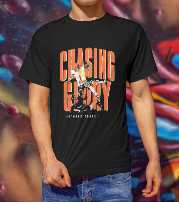Chasing Glory Ja’Marr Chase Cincinnati Bengals Signature T-Shirt