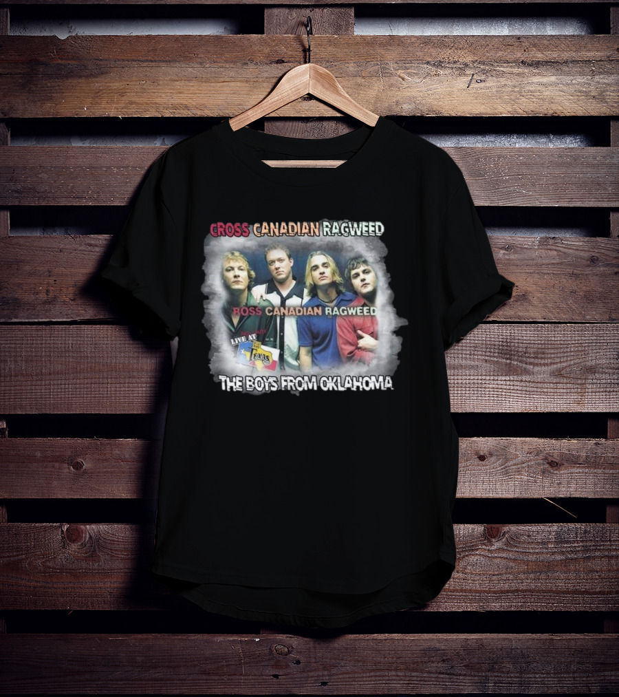 Cross Canadian Ragweed Live At Texas The Boys From Oklahoma T-Shirt