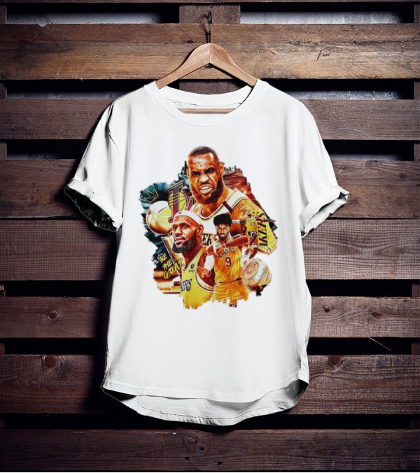 Lebron James Bronny James Lakers Be The Goat T-Shirt