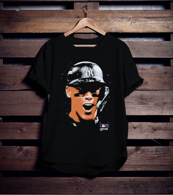 Aaron Judge New York Yankees MLB Big Face T-Shirt