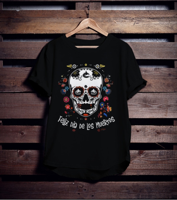 Vancouver Canucks Feliz Dia De Los Muertos T-Shirt