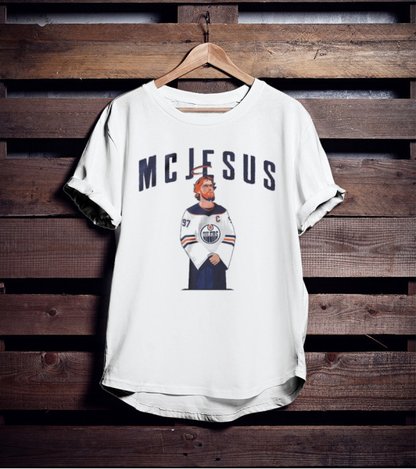 Connor McJesus McDavid Edmonton Oilers 97 Hockey T-Shirt