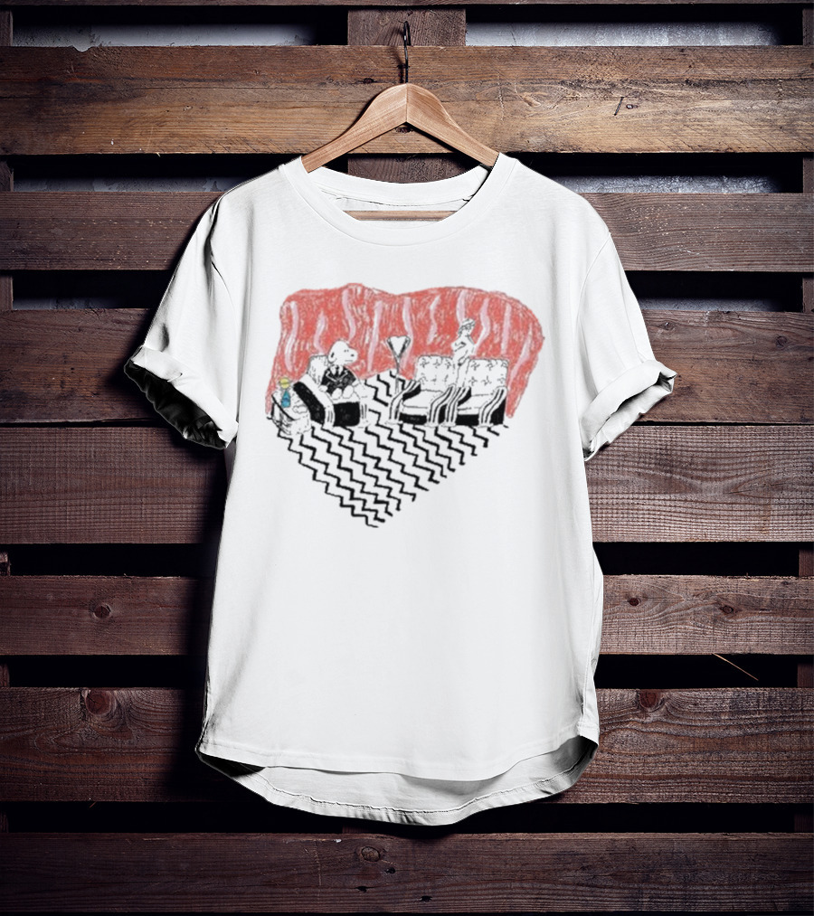 Sandw1tch Dale Snooper Twin Peaks Zigzag Room Scene T-Shirt