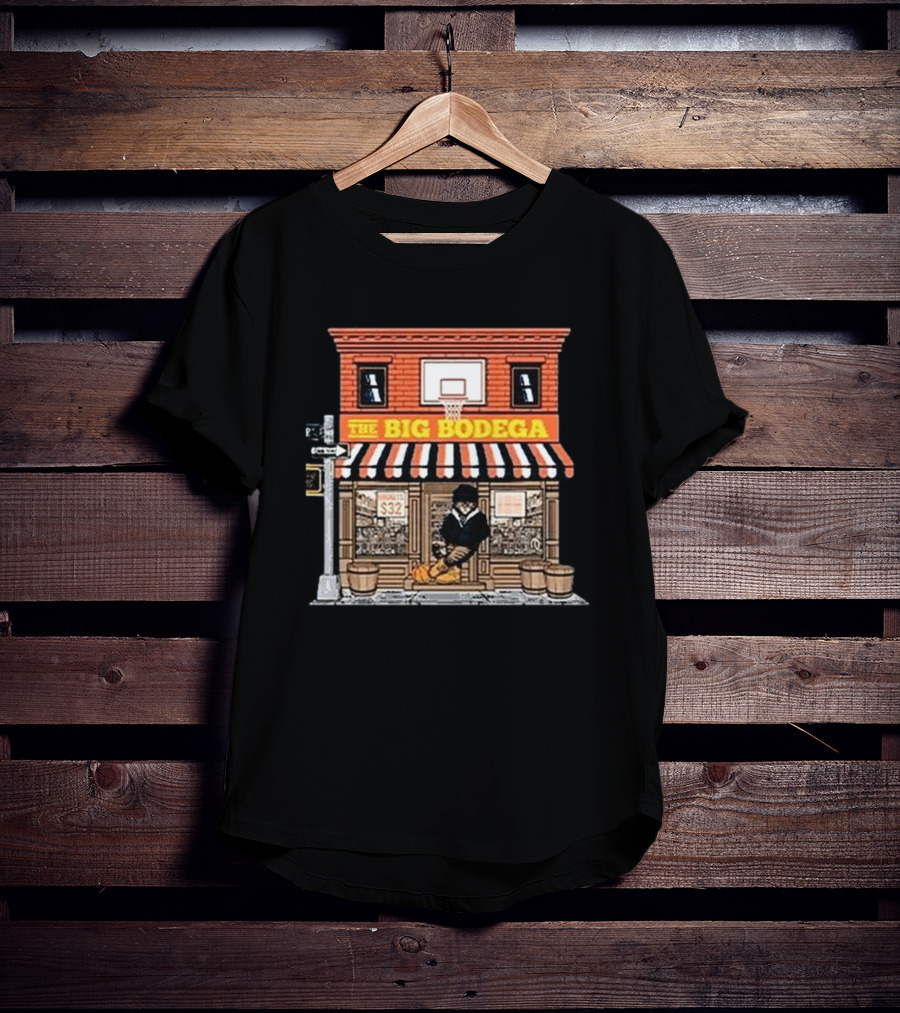 Karl-Anthony Towns Knicks The Big Bodega S32 Basketball Scene T-Shirt