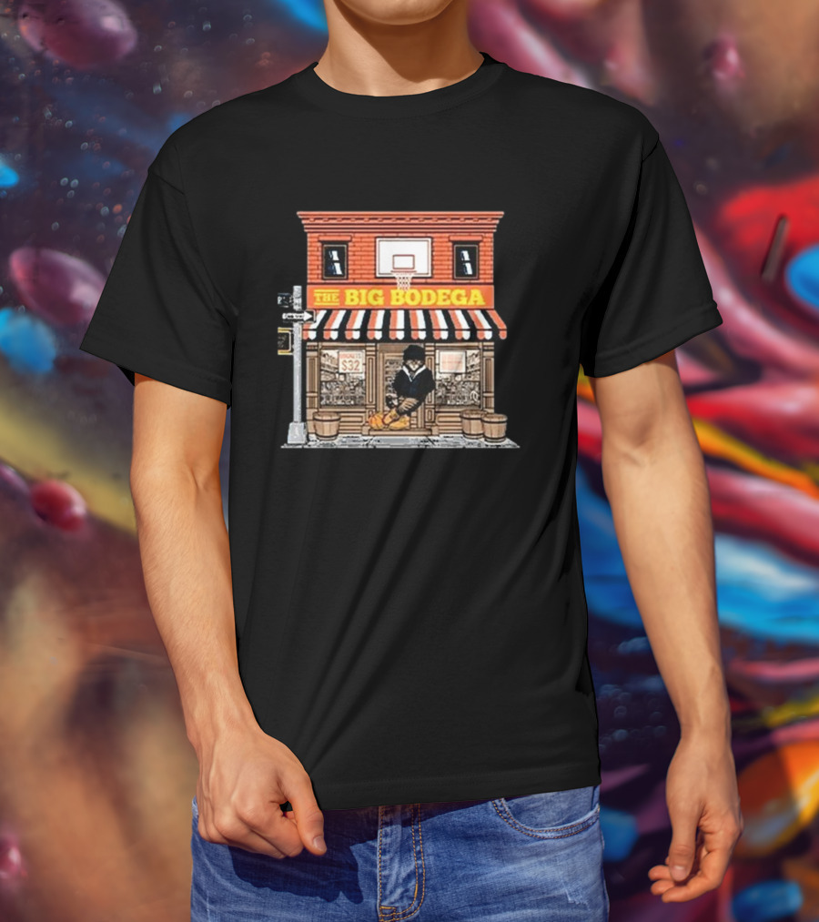 Karl-Anthony Towns Knicks The Big Bodega S32 Basketball Scene T-Shirt