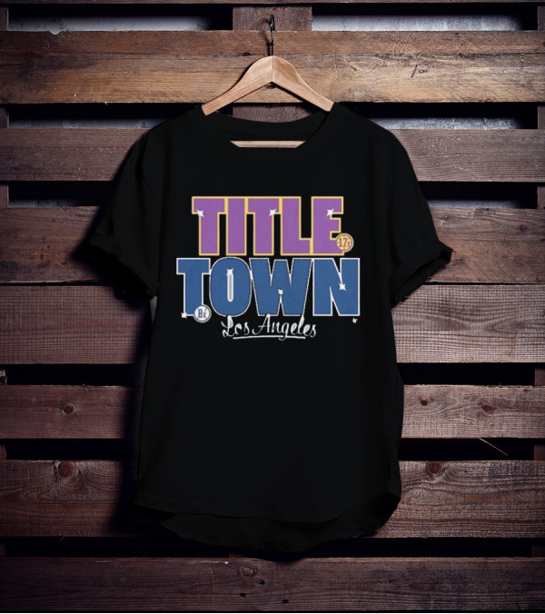 Los Angeles Dodgers 17x 8x Title Town T-Shirt