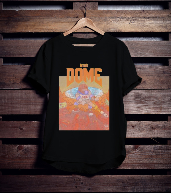 Intuit Dome Futuristic Mascot With Basketball Energy Disc T-Shirt