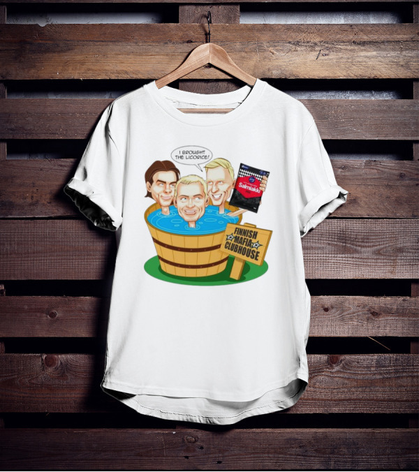 Dallas Stars Finnish Mafia Clubhouse I Brought The Licorice Salmiakki T-Shirt