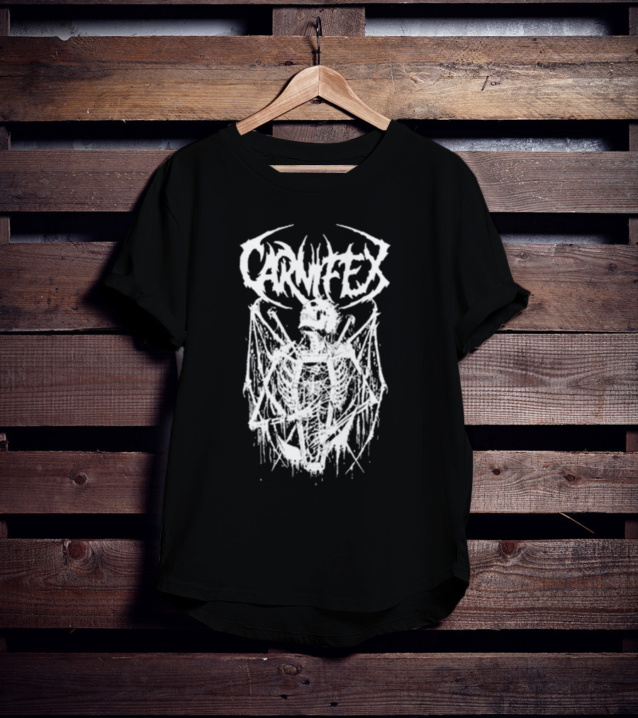 Carnifex Skeletal Coffin Wings T-Shirt