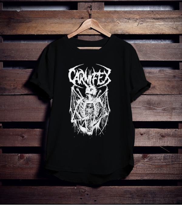 Carnifex Skeletal Coffin Wings T-Shirt