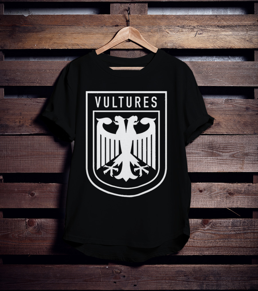 Yeezy Vultures Double-Headed Eagle Emblem T-Shirt