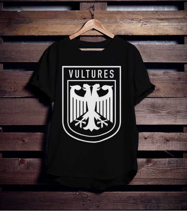 Yeezy Vultures Double-Headed Eagle Emblem T-Shirt