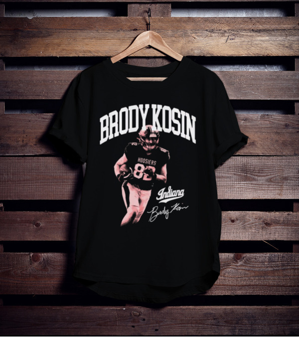 Brody Kosin Indiana Hoosiers 82 Player Indiana Brody Kosin Signature T-Shirt