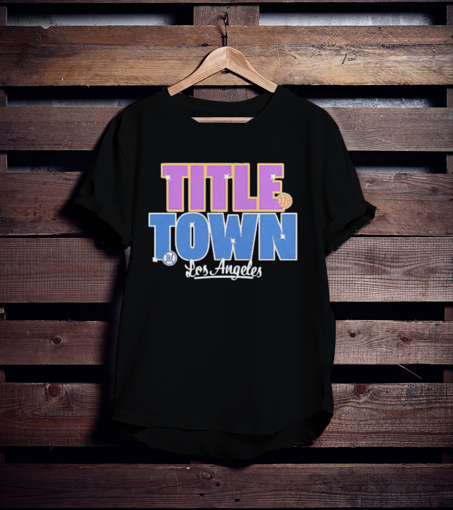 Title Town Los Angeles Dodgers World Champs T-Shirt