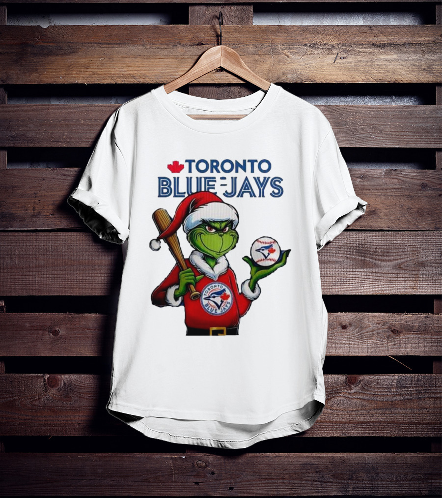 Toronto Blue Jays The Grinch Grinchmas Christmas T-Shirt