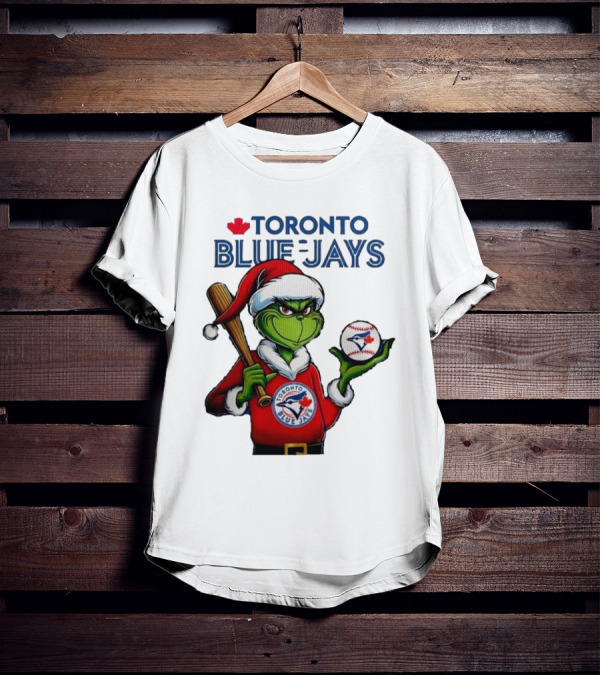Toronto Blue Jays The Grinch Grinchmas Christmas T-Shirt