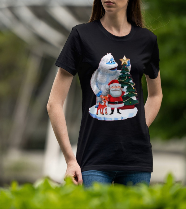 Bumble Rudolph Santa Christmas Tree Exclusive Rudolph The Red Nosed Reindeer T-Shirt