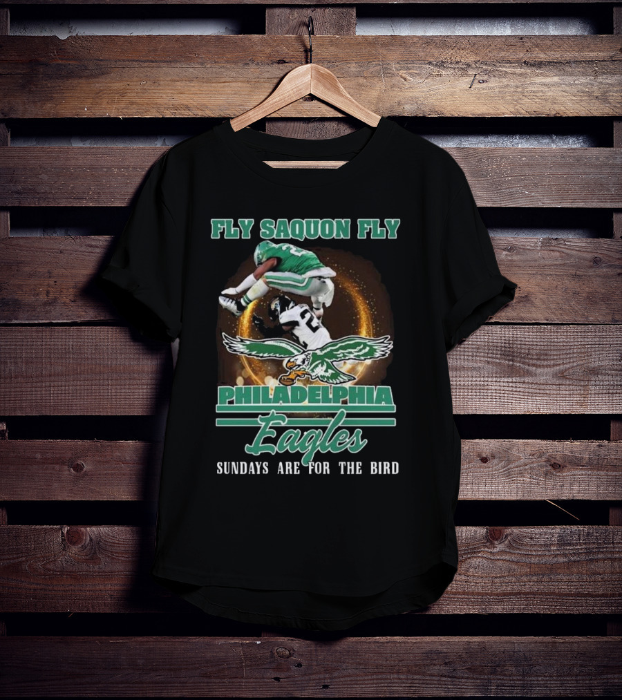 Fly Saquon Fly Philadelphia Eagles Sundays Are For The Bird T-Shirt