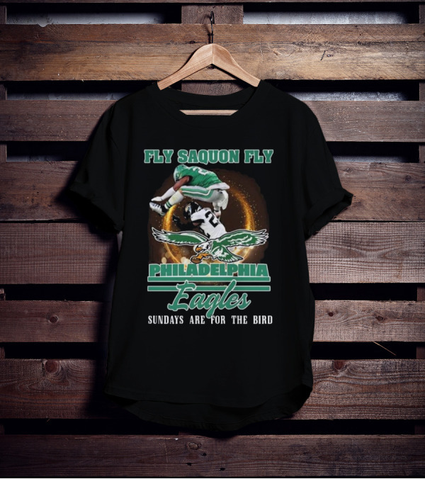 Fly Saquon Fly Philadelphia Eagles Sundays Are For The Bird T-Shirt