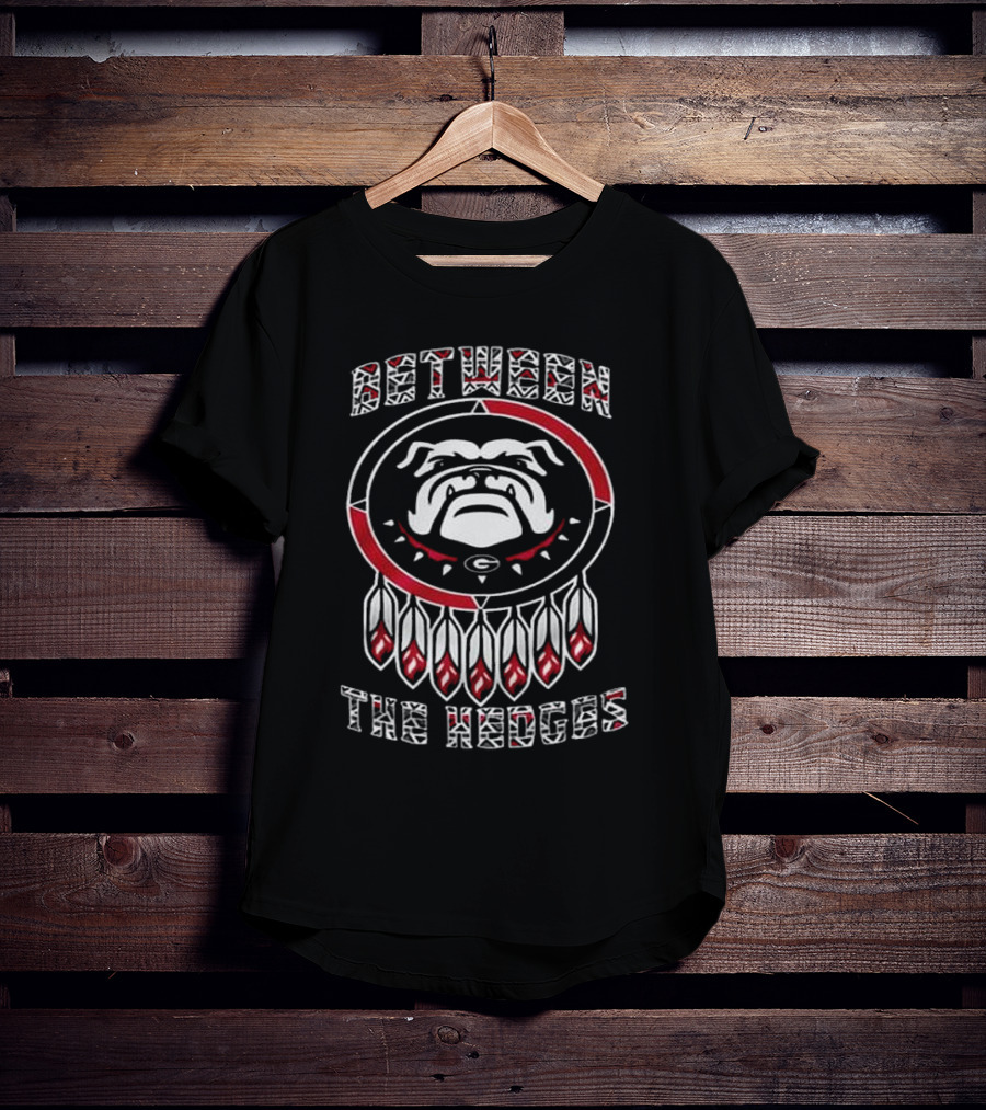 Georgia Bulldogs Between The Hedges Native American Heritage Month T-Shirt