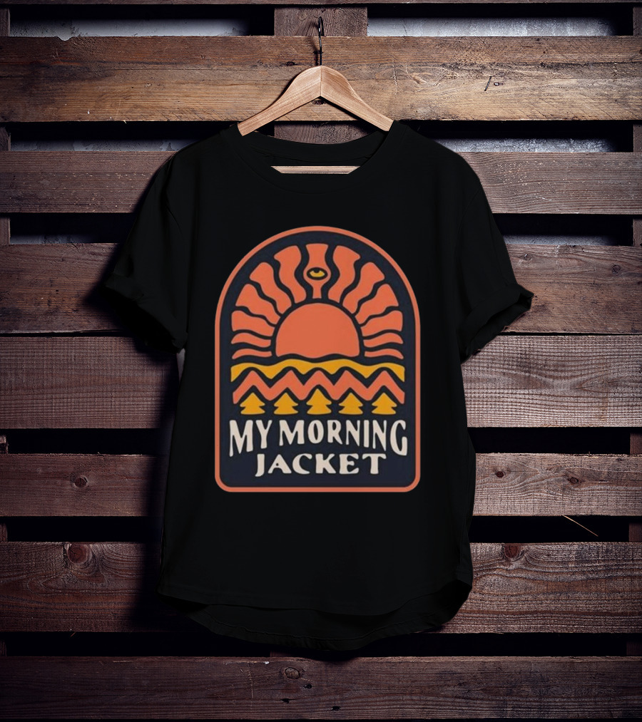 My Morning Jacket Sunrise Waves Solar Flare T-Shirt