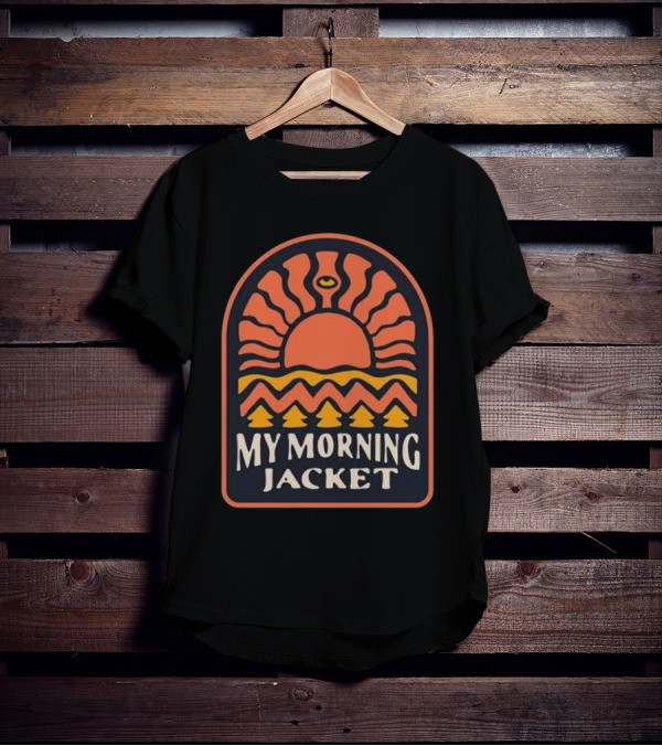 My Morning Jacket Sunrise Waves Solar Flare T-Shirt