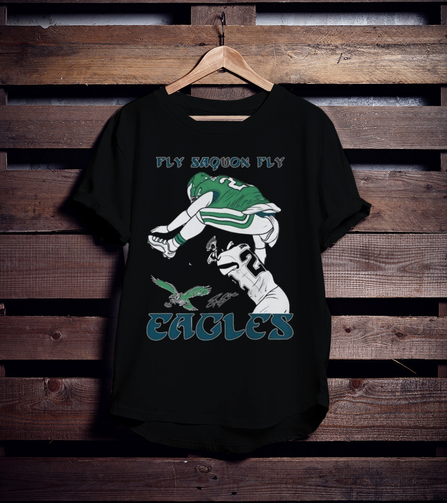 Fly Saquon Fly Eagles T-Shirt