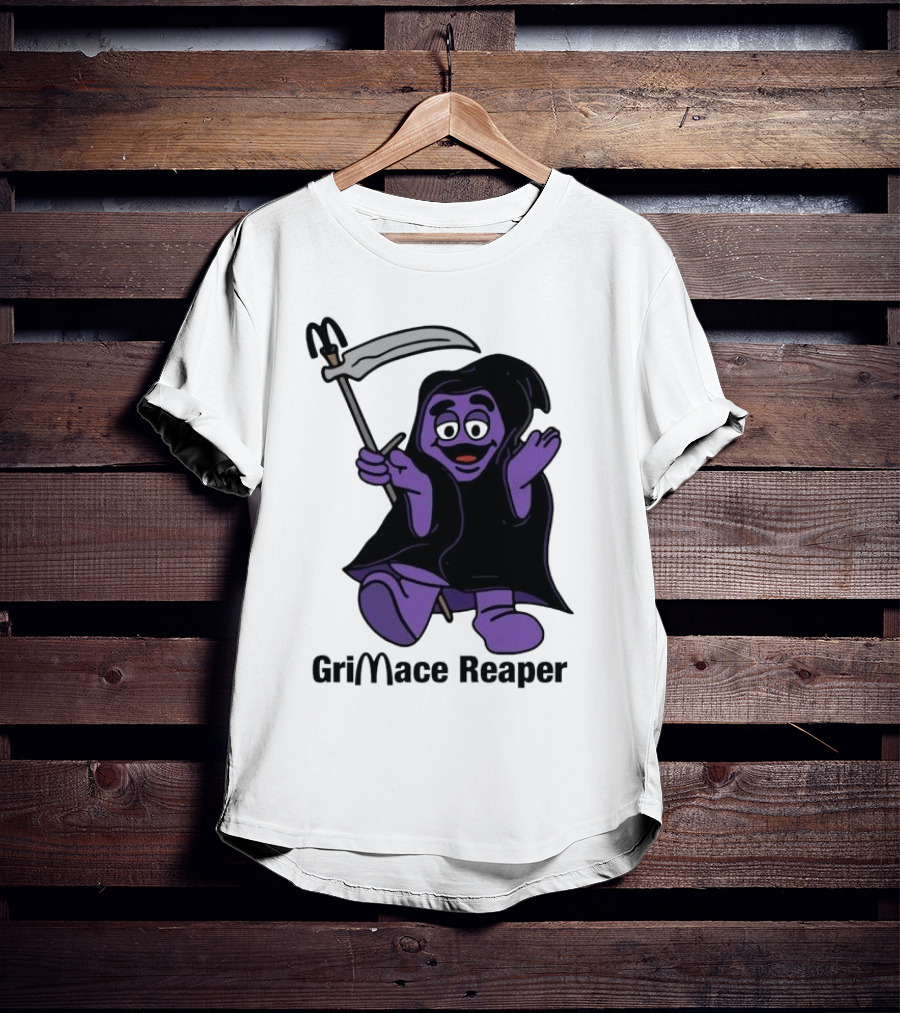 Grimace Reaper Grimace McDonald’s Crossover T-Shirt