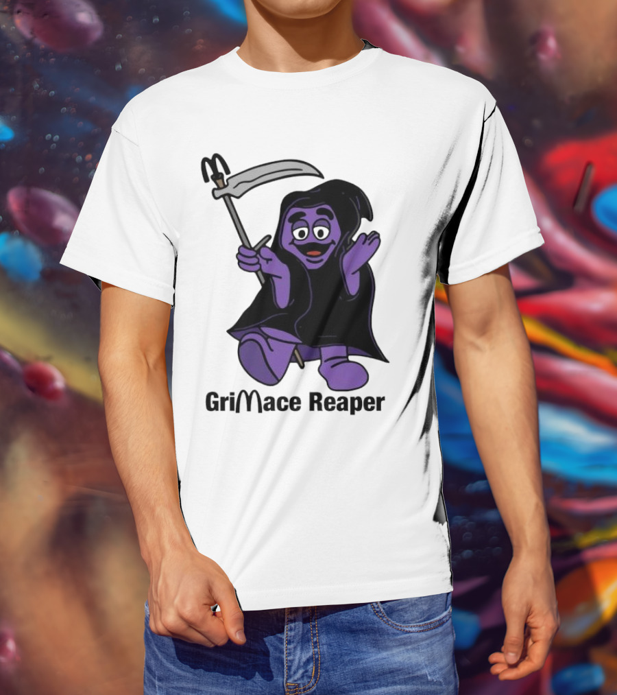 Grimace Reaper Grimace McDonald’s Crossover T-Shirt