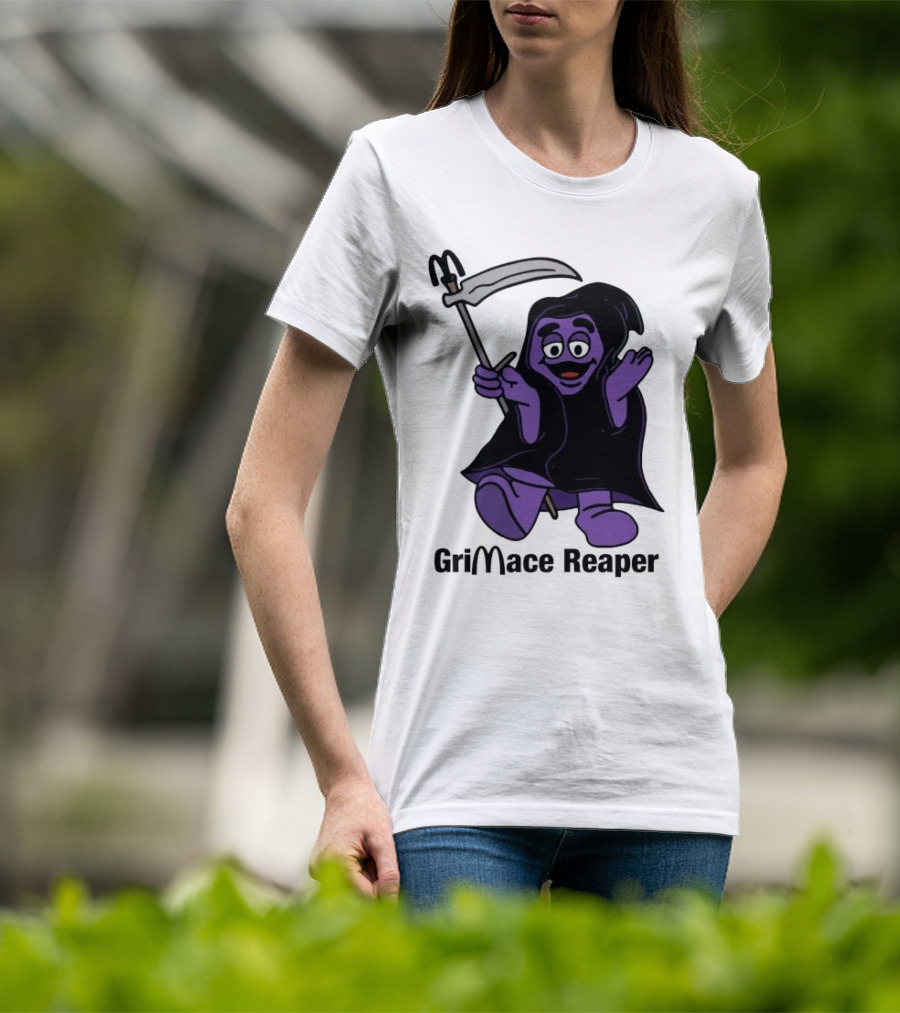 Grimace Reaper Grimace McDonald’s Crossover T-Shirt