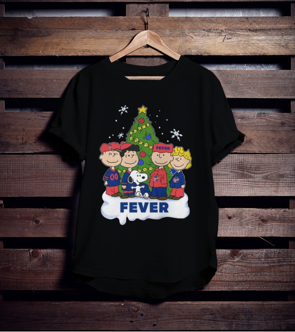 Snoopy And Friends Fever Christmas Tree Celebration T-Shirt