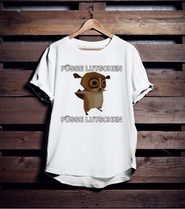 Füsse Lutschen Diesersandler Mort Lemur T-Shirt