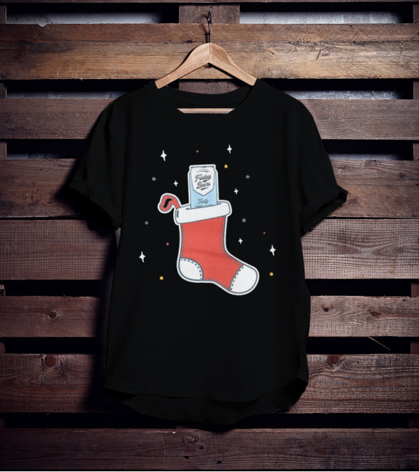 Friday Beers Christmas Stocking T-Shirt