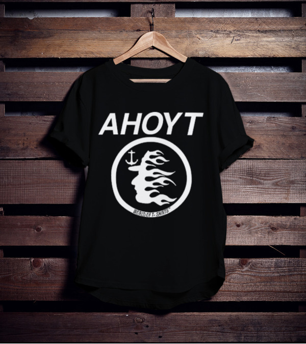 Ahoyt 2025 World Of T-Shirts Flame Anchor T-Shirt